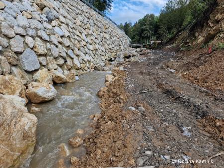 Sanacijska obnova vodotokov in hudournikov po poplavah (8)